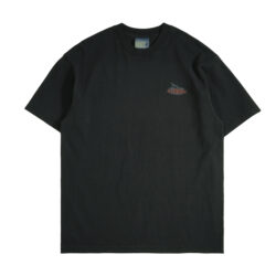 BADMIND 25SS「優雅な罪」ルーズシルエット ストリートTシャツ(Black)