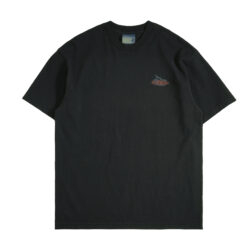 BADMIND 25SS「優雅な罪」ルーズシルエット ストリートTシャツ(Black)