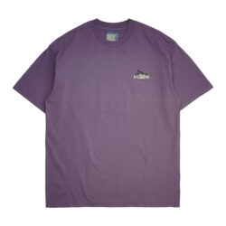 BADMIND 25SS「優雅な罪」ルーズシルエット ストリートTシャツ(Purple)