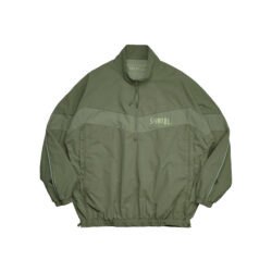 STRL 25SS フェードチェック プルオーバーウィンドブレーカー(Army Green)