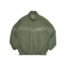 STRL 25SS フェードチェック プルオーバーウィンドブレーカー(Army Green)