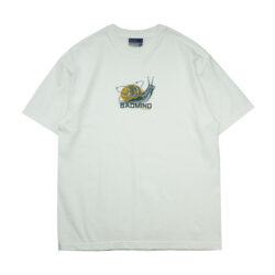 BADMINDᵀᴹ  25SS「 WHERE BRAIN 」 TEE (WHITE)