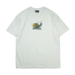 BADMINDᵀᴹ 25SS「 WHERE BRAIN 」 TEE (WHITE)