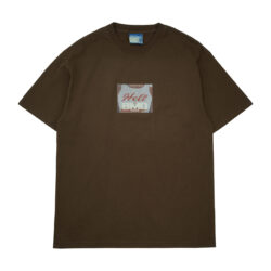 BADMINDᵀᴹ  25SS「 ENJOY HELL 」 TEE (BROWN)