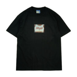BADMINDᵀᴹ  25SS「 ENJOY HELL 」 TEE (BLACK)