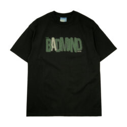 BADMINDᵀᴹ  25SS「 WORLDWIDE LOGO 」 TEE (BLACK)