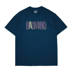 BADMINDᵀᴹ  25SS「 WORLDWIDE LOGO 」 TEE (NAVY)