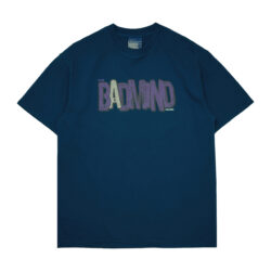 BADMINDᵀᴹ 25SS「 WORLDWIDE LOGO 」 TEE (NAVY)