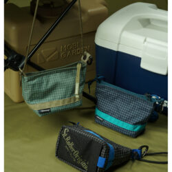 STRL DYNEEMA 防撕裂性 登山用 肩掛け 収納袋