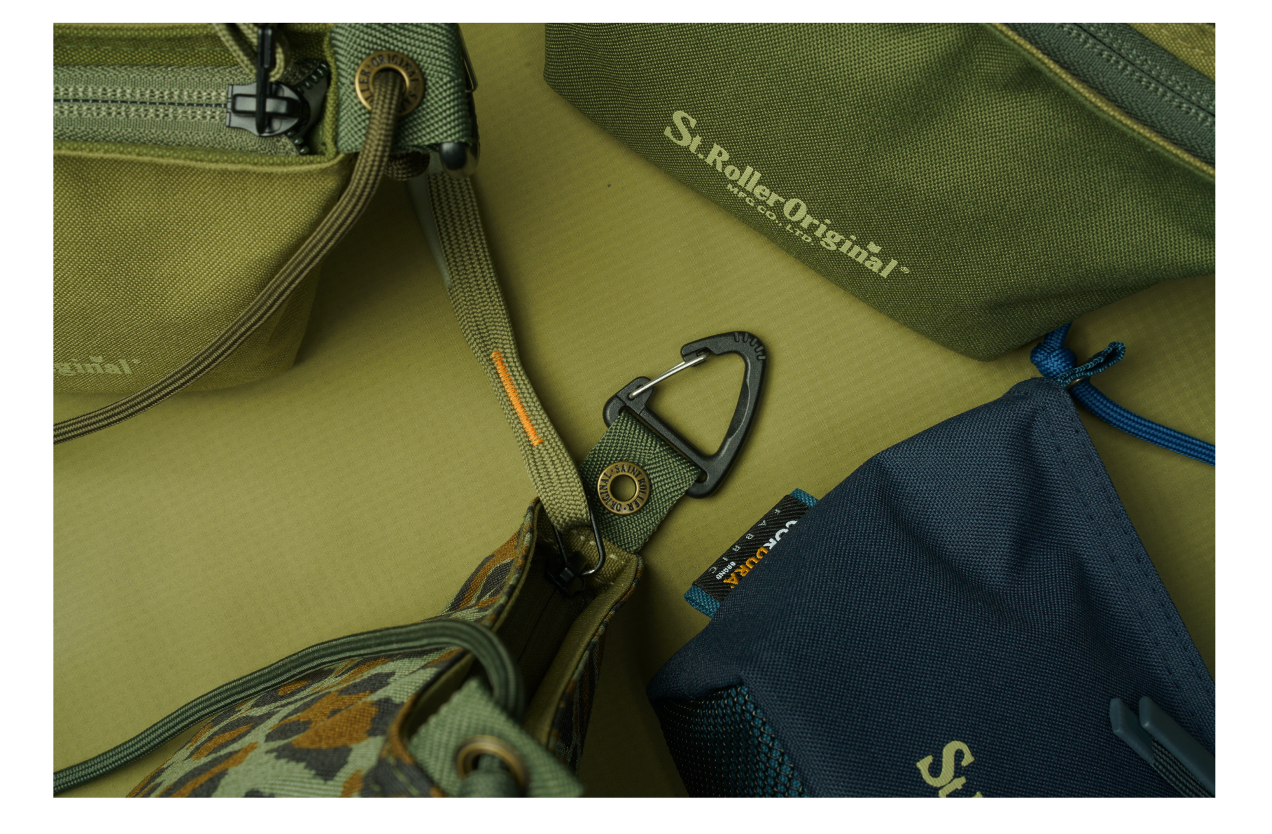 STRL CORDURA 防撕裂性 アウトドア 旅行 登山 収納袋 - 画像 (4)