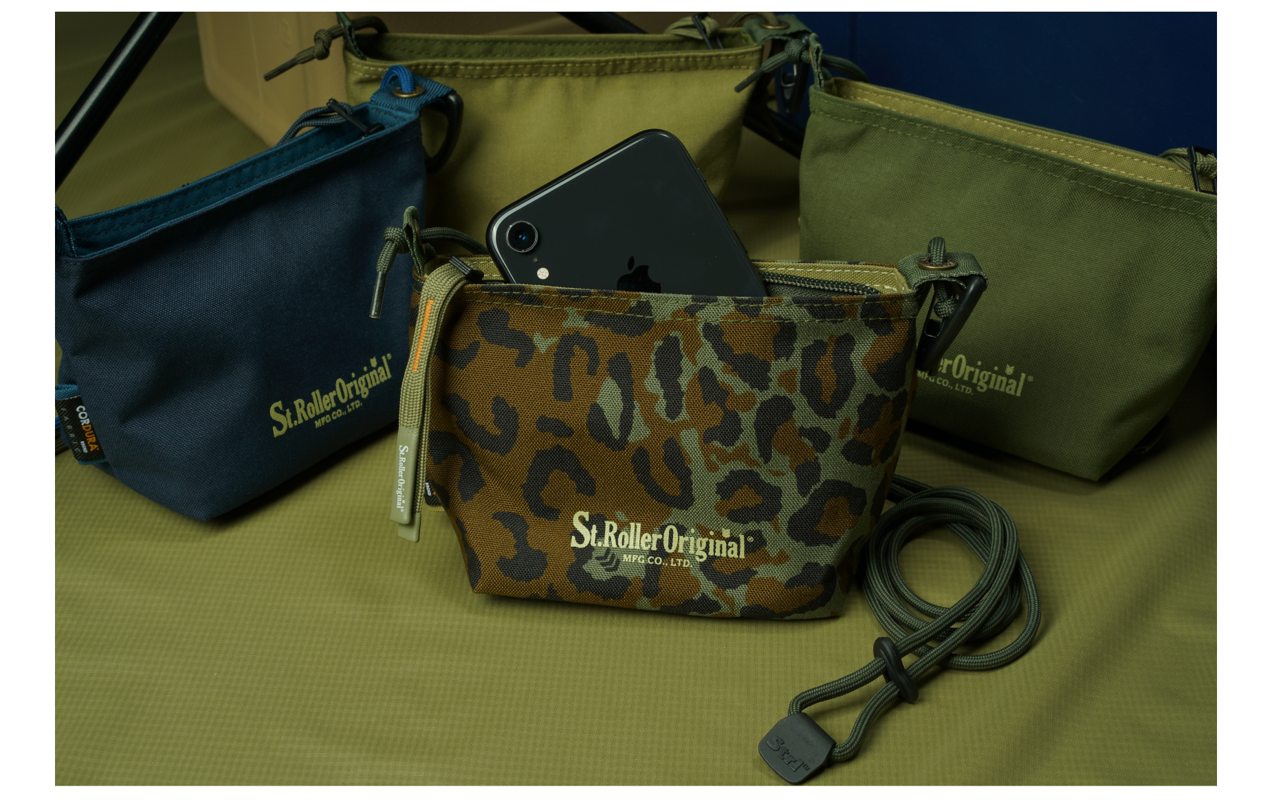 STRL CORDURA 防撕裂性 アウトドア 旅行 登山 収納袋 - 画像 (3)