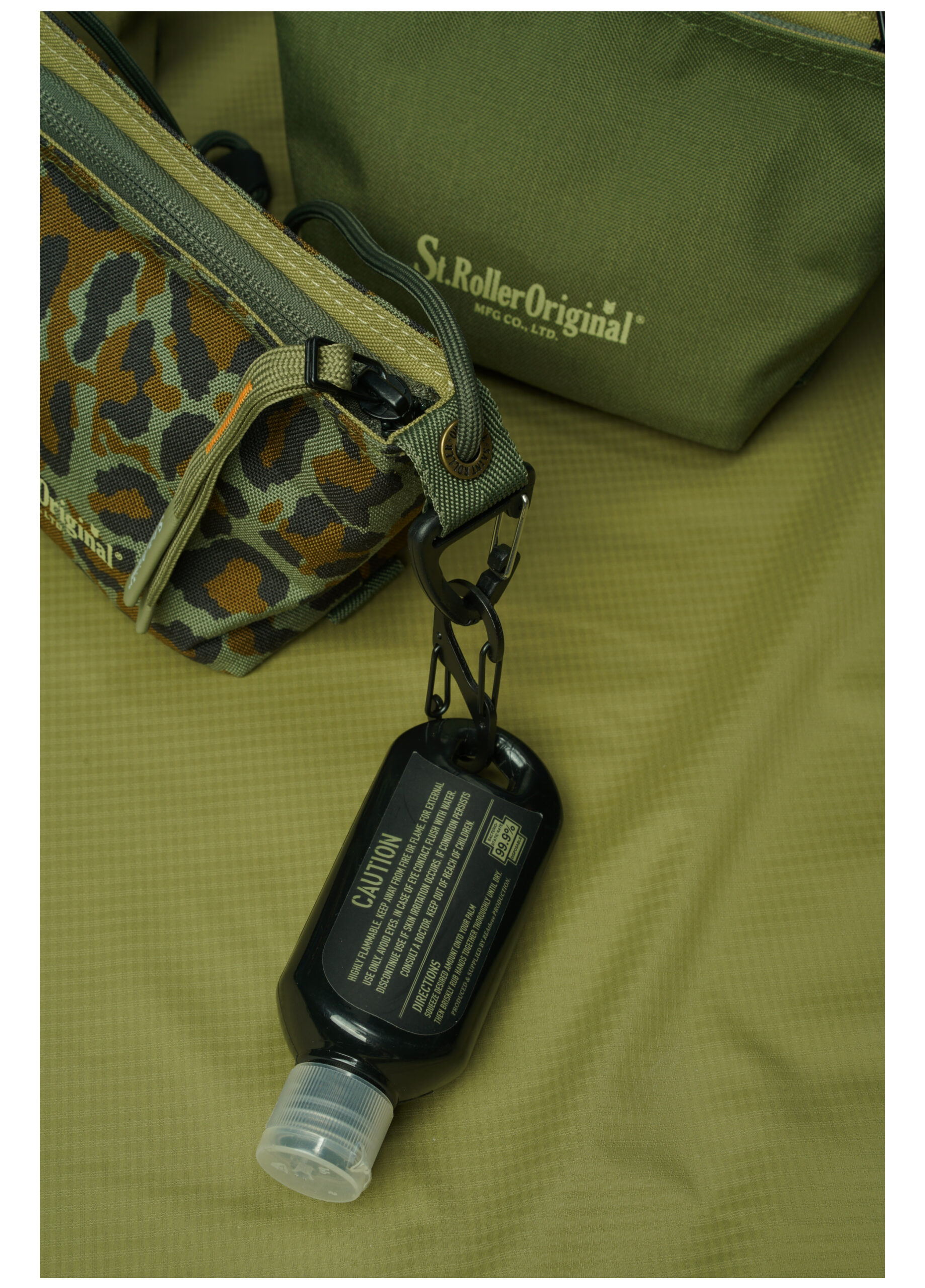 STRL CORDURA 防撕裂性 アウトドア 旅行 登山 収納袋 - 画像 (2)