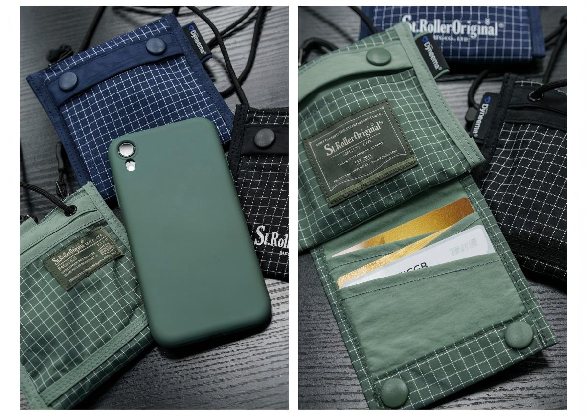 STRL DYNEEMA 防撕裂性・耐摩耗性・防水性素材 SACOCHE 機能コード付き AirPods コインポーチ - 画像 (4)